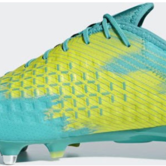 NEW adidas Predator Malice Control SG hi-res aqua/core black/shock yellow